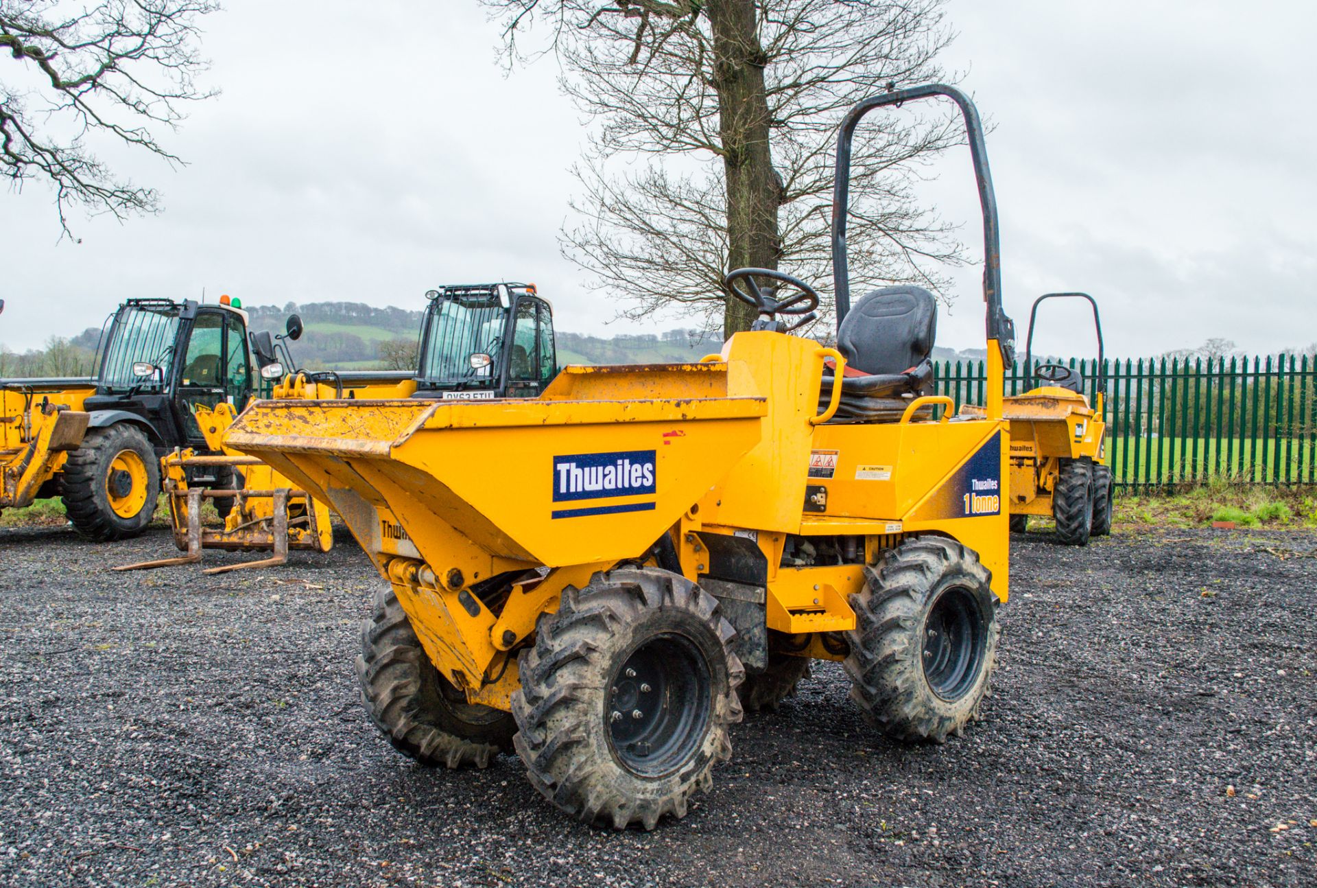 Thwaites 1 tonne hi-tip dumper  Year: 2017 S/N: D9973 Recorded Hours: 217