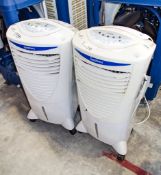 2 Symphony evaporative coolers 16050400, 16050394