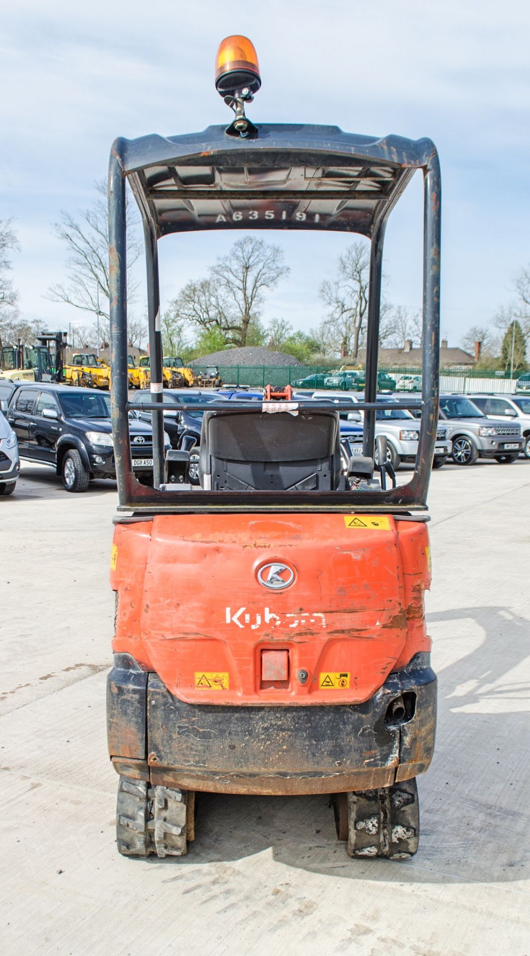 Kubota KX016-4 1.6 tonne rubber tracked mini excavator Year: 2014 S/N: 57567 Recorded Hours: 2858 - Image 6 of 21