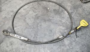 Kratos fall arrest wire lanyard 4253685