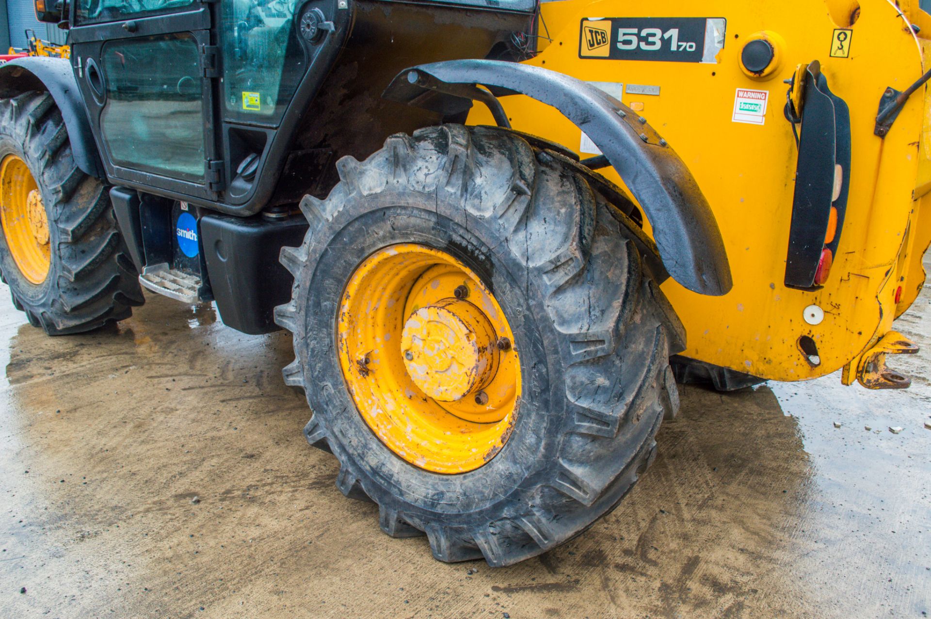 JCB 531-70 7 metre telescopic handler Year: 2007  S/N: 71194733 Recorded Hours: 3265 c/w rear - Image 11 of 26