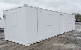 32 ft x 10 ft steel anti vandal jack leg site sleeper unit Comprising of: 2 - bedrooms, kitchen,