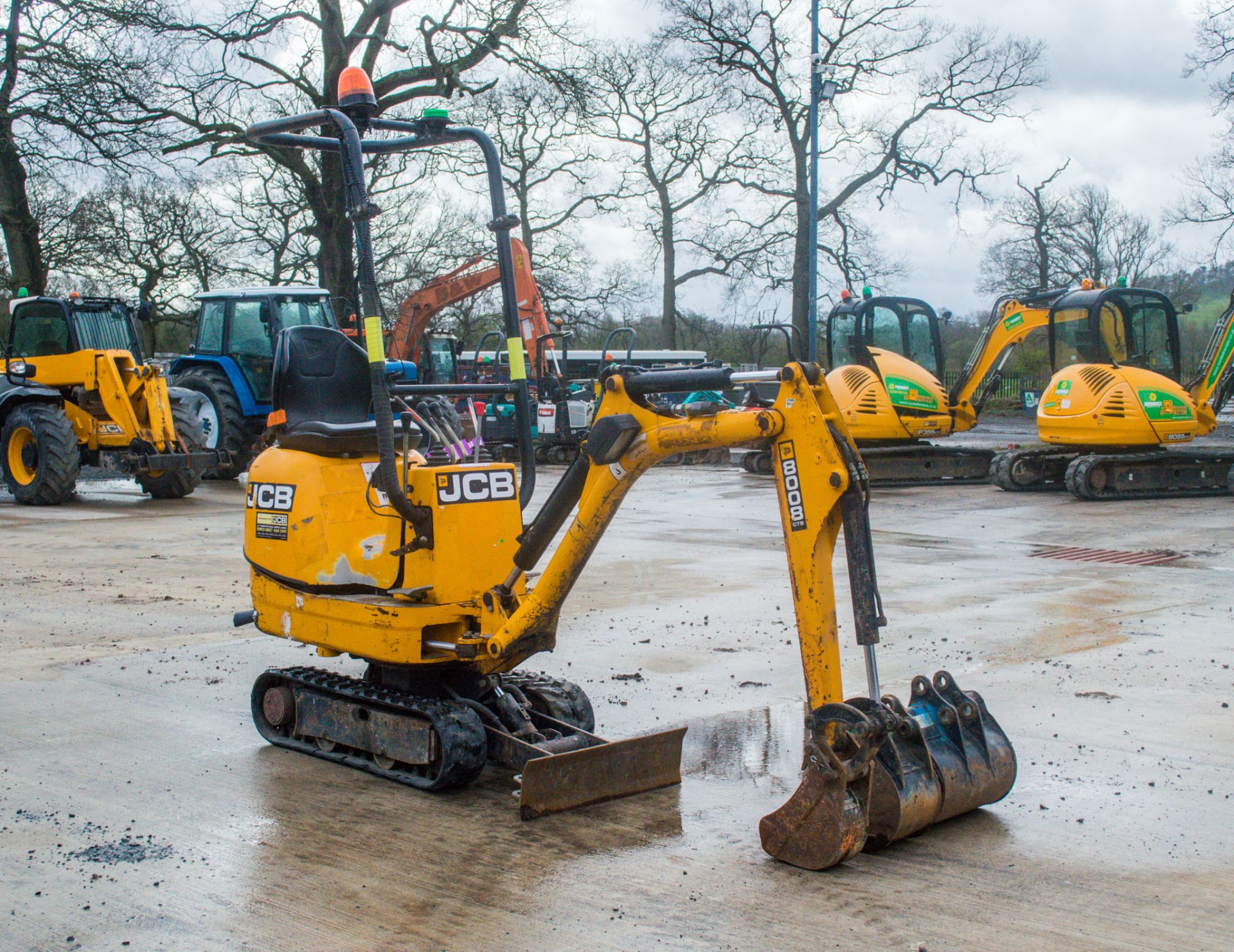 JCB 8008 CTS 0.8 tonne rubber tracked micro excavator  Year: 2015 S/N: 2410908 Recorded Hours: - Image 2 of 20