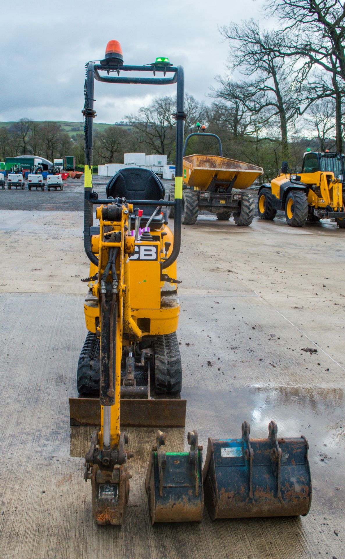 JCB 8008 CTS 0.8 tonne rubber tracked micro excavator  Year: 2015 S/N: 2410908 Recorded Hours: - Image 5 of 20