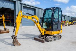 JCB 8016 CTS 1.6 tonne rubber tracked mini excavator Year: 2013 S/N: 071317 Recorded Hours: 2012