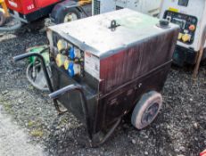 110v/240v diesel driven generator Recorded Hours: 1946 SBR