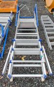 Clow aluminium step ladder/platform A1094680