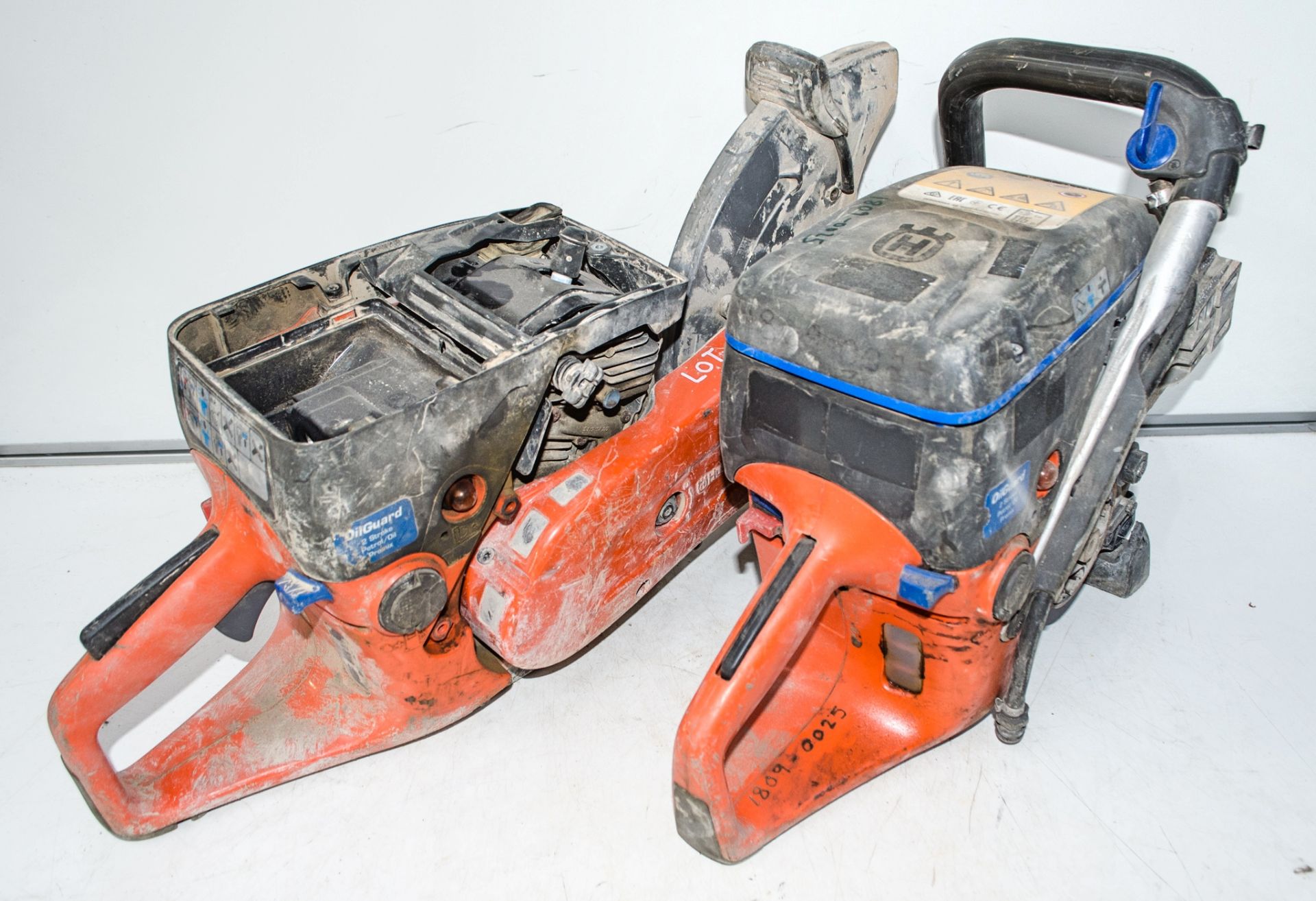 2 - Husqvarna K770 petrol driven cut off saws ** Both for spares ** 11017473, 18090025 - Image 2 of 2