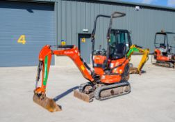 Kubota K008-3 0.8 tonne rubber tracked micro excavator Year: 2016 S/N: 28216 Recorded Hours: 1436