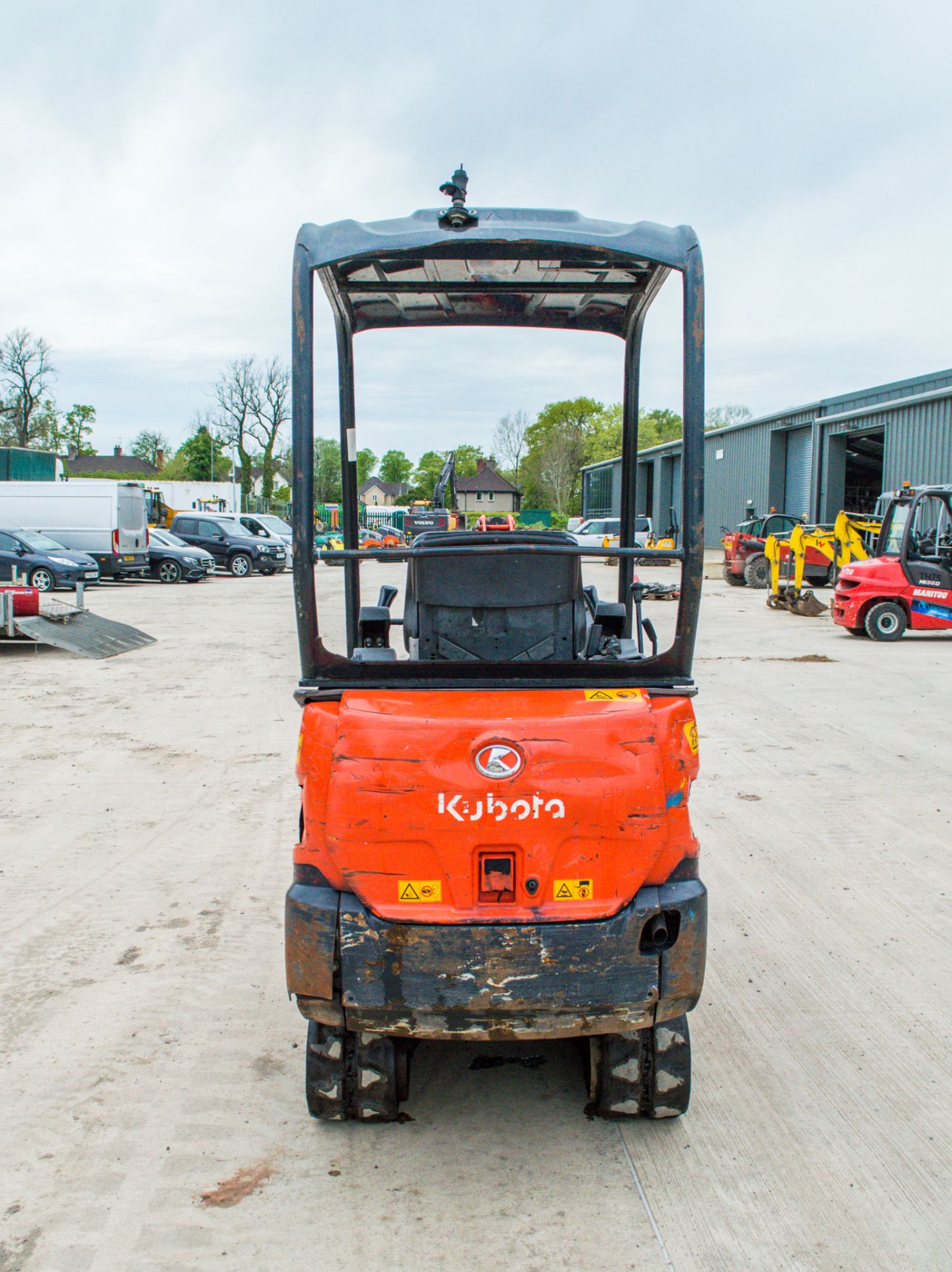 Kubota KX015-4 1.5 tonne rubber tracked mini excavator Year: 2015 S/N: 58351 Recorded Hour: 2561 - Image 6 of 21