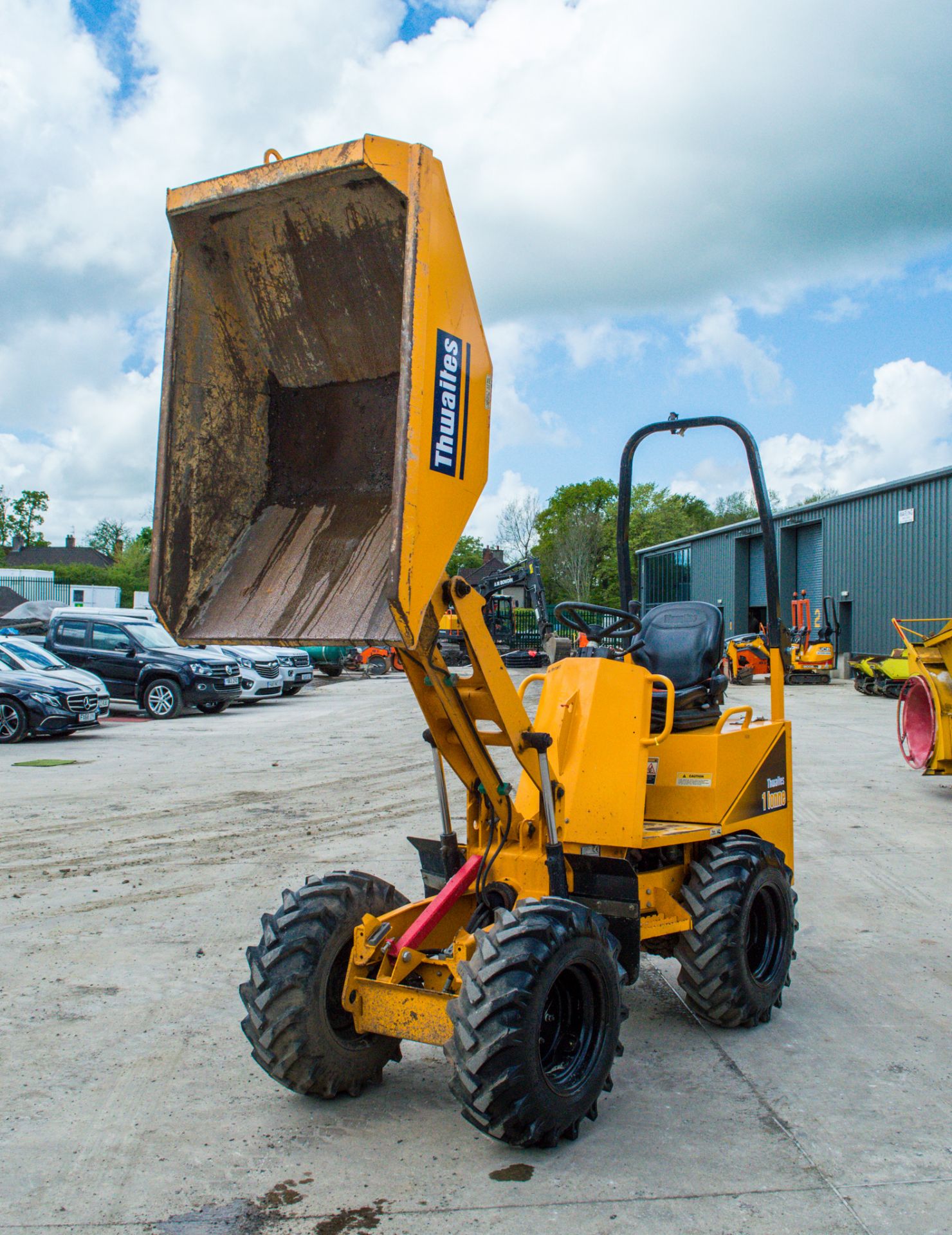 Thwaites 1 tonne high tip dumper Year: 2018 S/N: E3649 Recorded hours: 441 XL187003 - Image 13 of 21