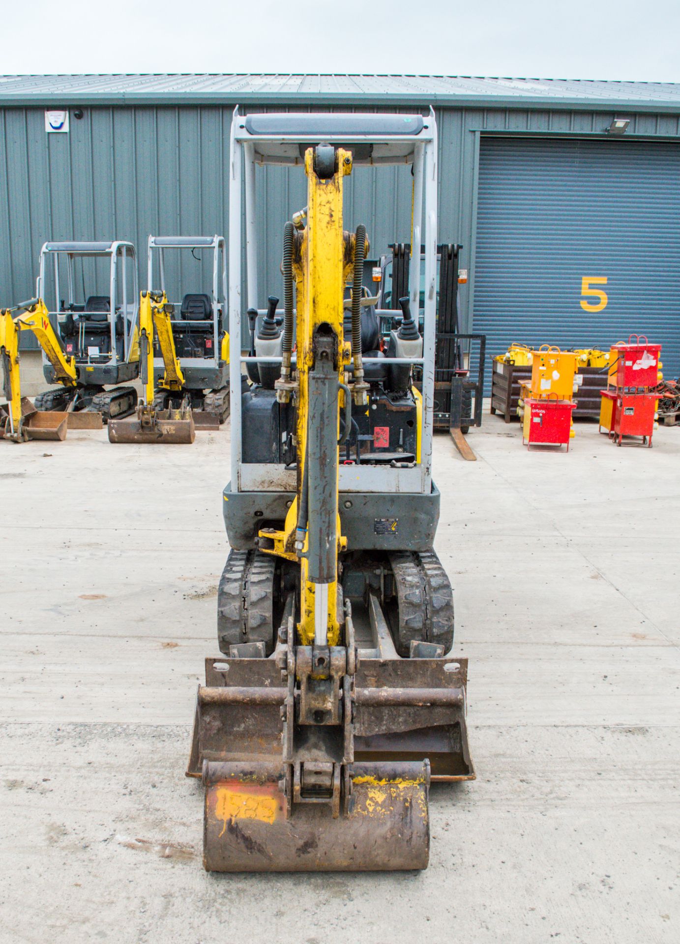 Wacker Neuson EZ17 1.7 tonne rubber tracked mini excavator Year: 2018 S/N: L03223 Recorded Hours: - Image 5 of 19