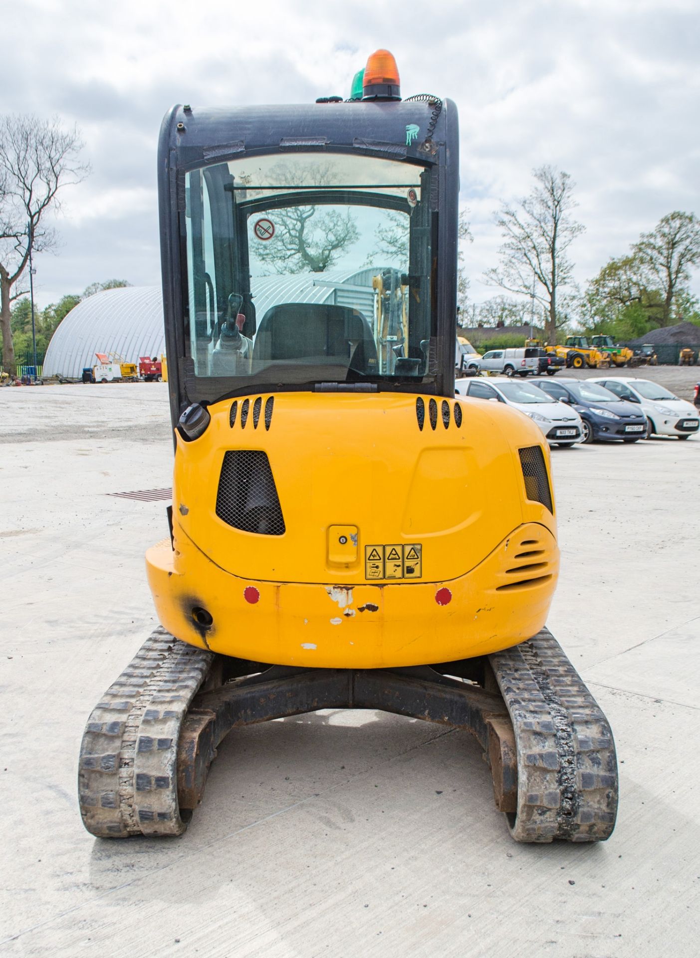 JCB 8030 ZTS 3 tonne rubber tracked excavator Year: 2014 S/N: 2117050 Recorded Hours: 2750 blade, - Image 6 of 21