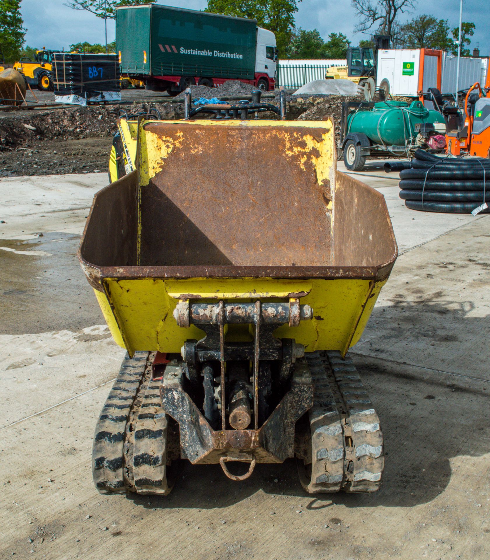 Cormidi C6.60 diesel driven walk behind high tip rubber tracked dumper Year: 2017 S/N: 20790 - Image 5 of 17