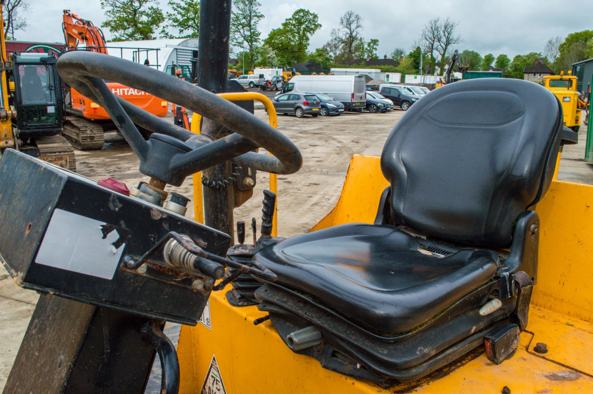 JCB 6T 6 tonne straight skip dumper Year: 2015 - Image 20 of 23