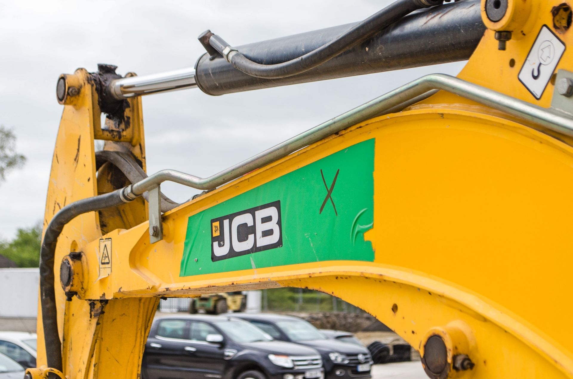 JCB 8030 ZTS 3 tonne rubber tracked excavator Year: 2014 S/N: 2117050 Recorded Hours: 2750 blade, - Image 14 of 21