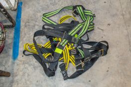 2 - personnel safety harnesses