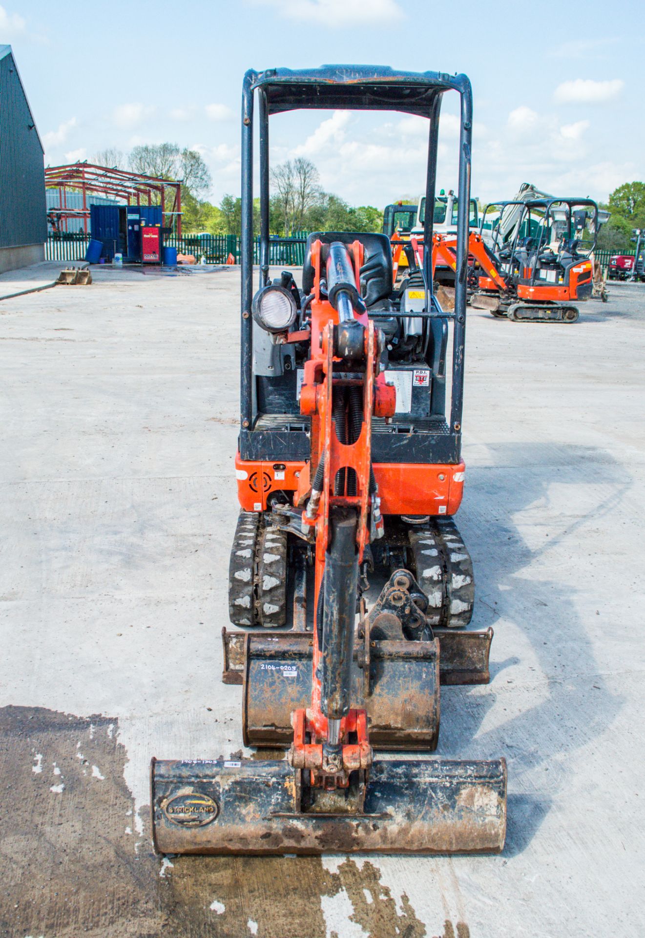 Kubota KX015-4 1.5 tonne rubber tracked mini excavator Year: 2018 S/N: 63480 Recorded Hour: 937 - Image 5 of 20