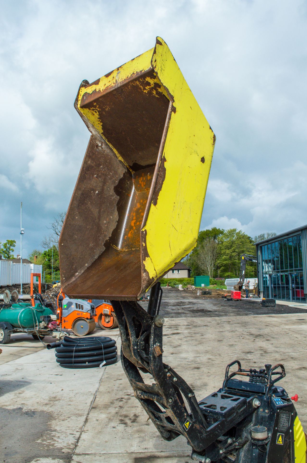 Cormidi C6.60 diesel driven walk behind high tip rubber tracked dumper Year: 2017 S/N: 20790 - Image 10 of 17