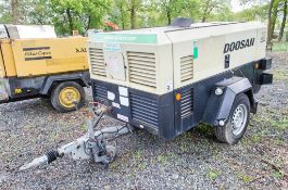 Doosan 7/73 - 10/53 fast tow diesel driven air compressor Year: 2017 S/N: 543769 Recorded hours:
