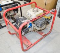 110v/240v petrol driven generator ** Parts missing ** CW43638