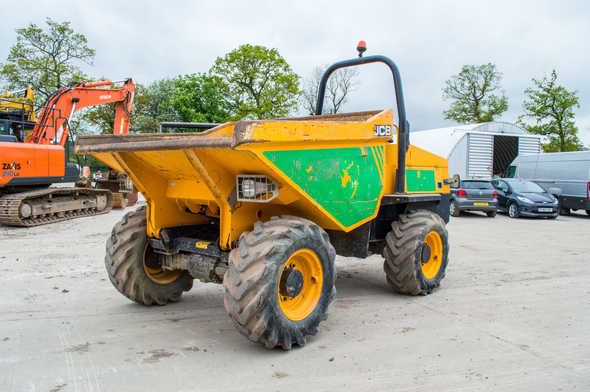 JCB  6T  6 tonne straight skip dumper Year:2015 S/N: K7468 Recorded Hours: 1493 A666972