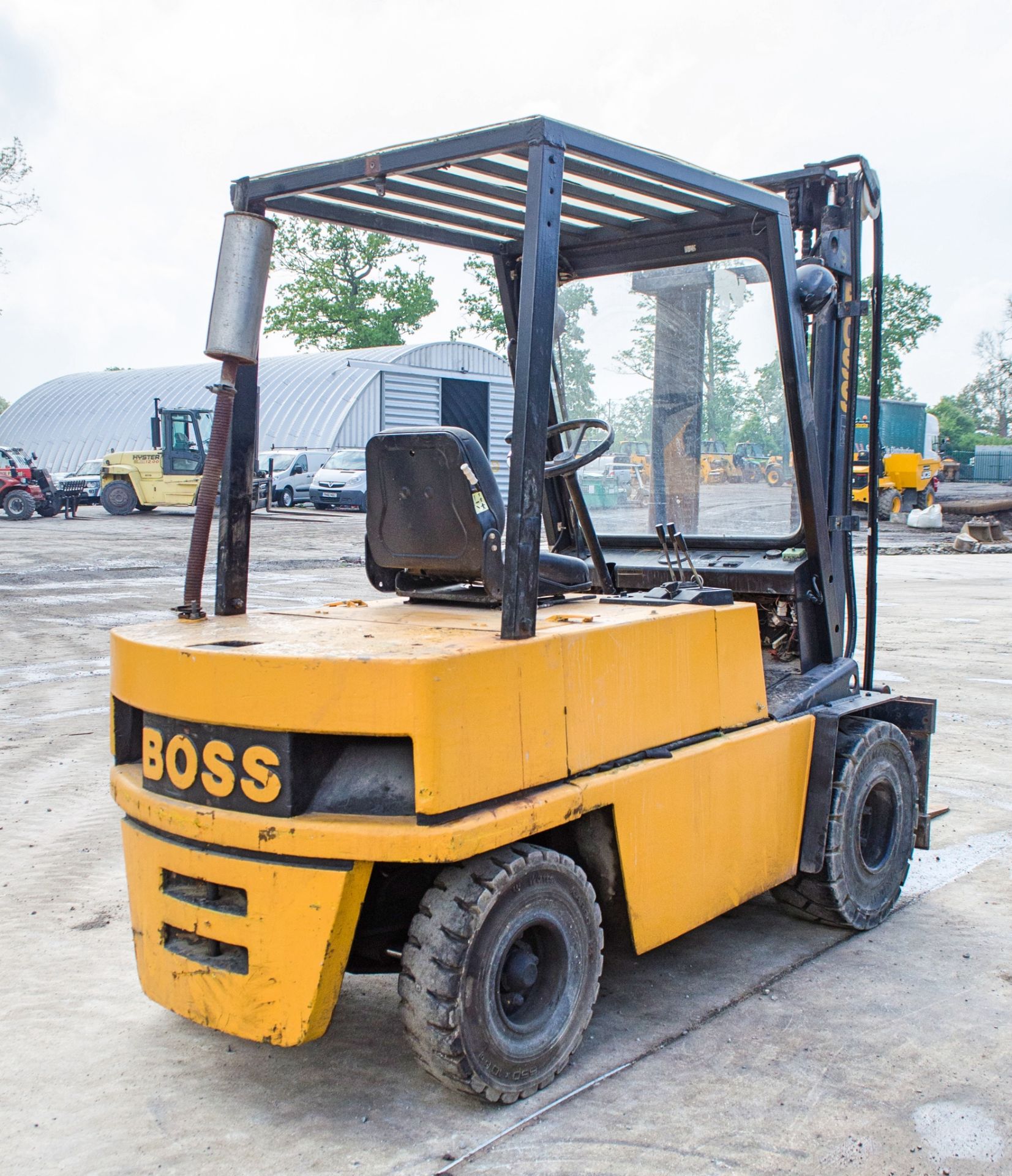 Boss RH30D 3 tonne diesel driven fork lift truck Year: Not stated on plate S/N: 01329 Recorded - Image 3 of 15