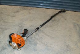 Stihl petrol driven long reach hedge trimmer 16050432 ** Handle unattached & damaged **