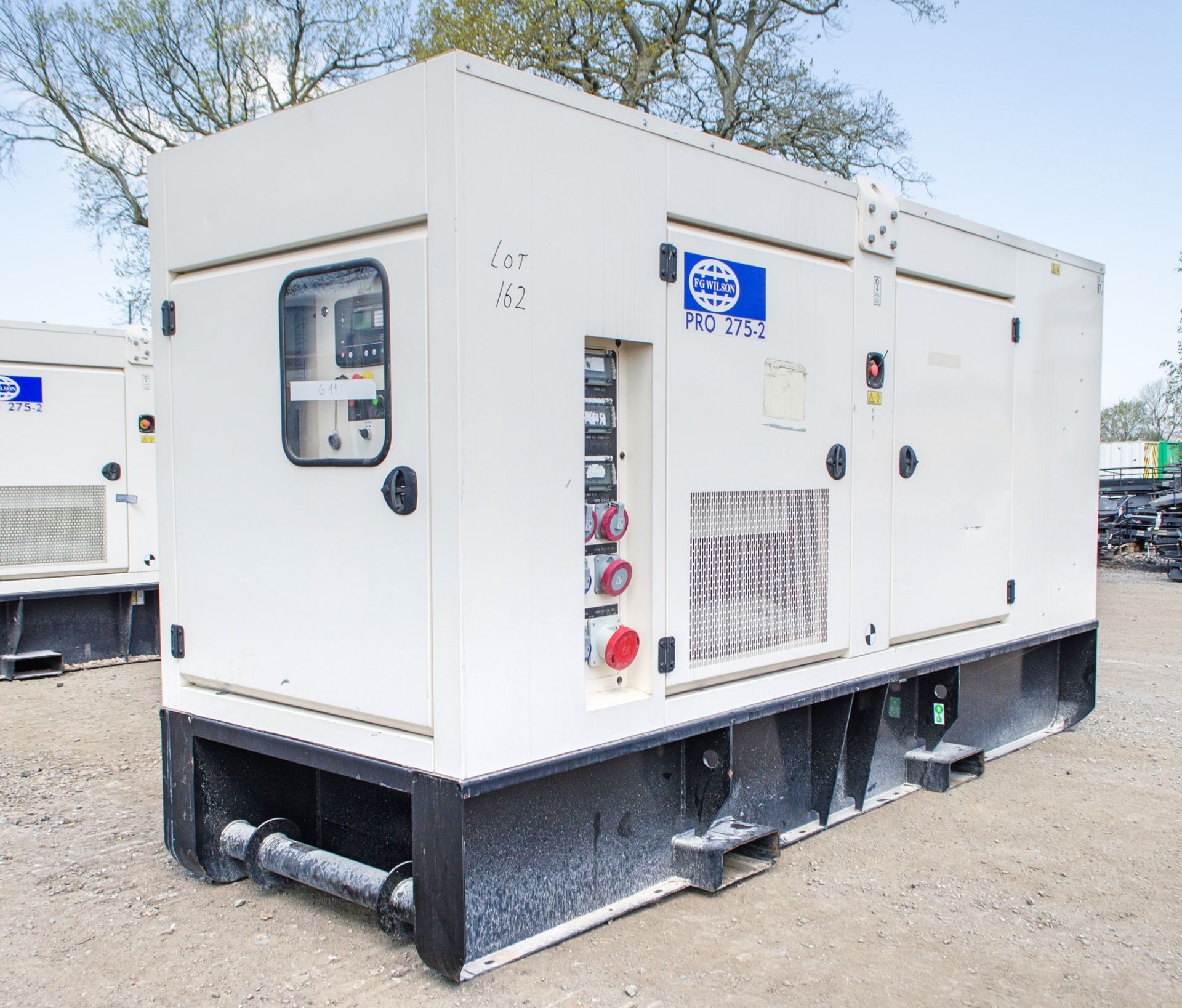 FG Wilson PRO 275-2 275 kva diesel driven generator Year: 2020 S/N: FGWGS956VXP600343 Recorded