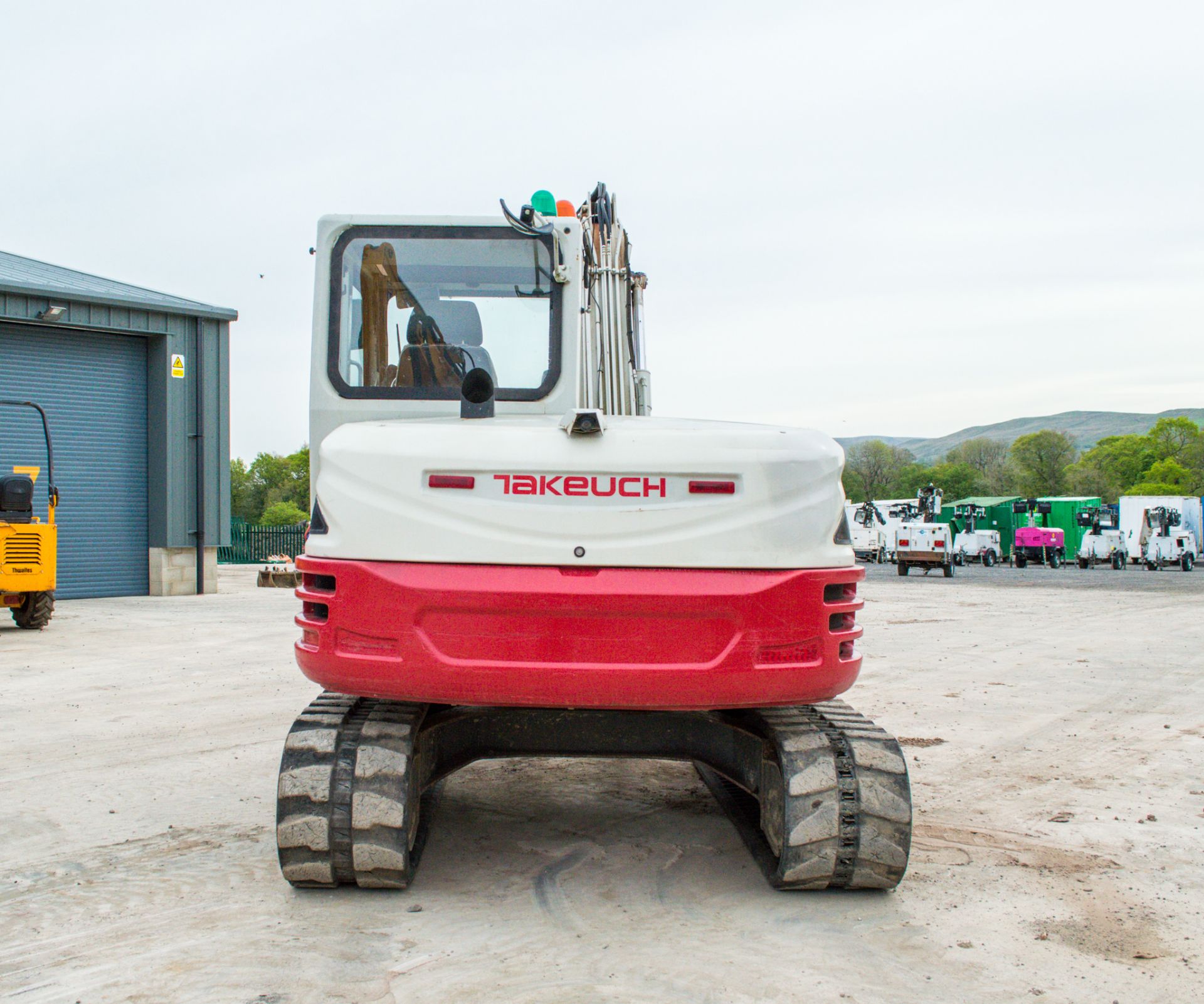 Takeuchi TB290 8.5 tonne rubber tracked excavator Year: 2016 S/N: 200438 Recorded Hours: 6945 Air - Image 6 of 23