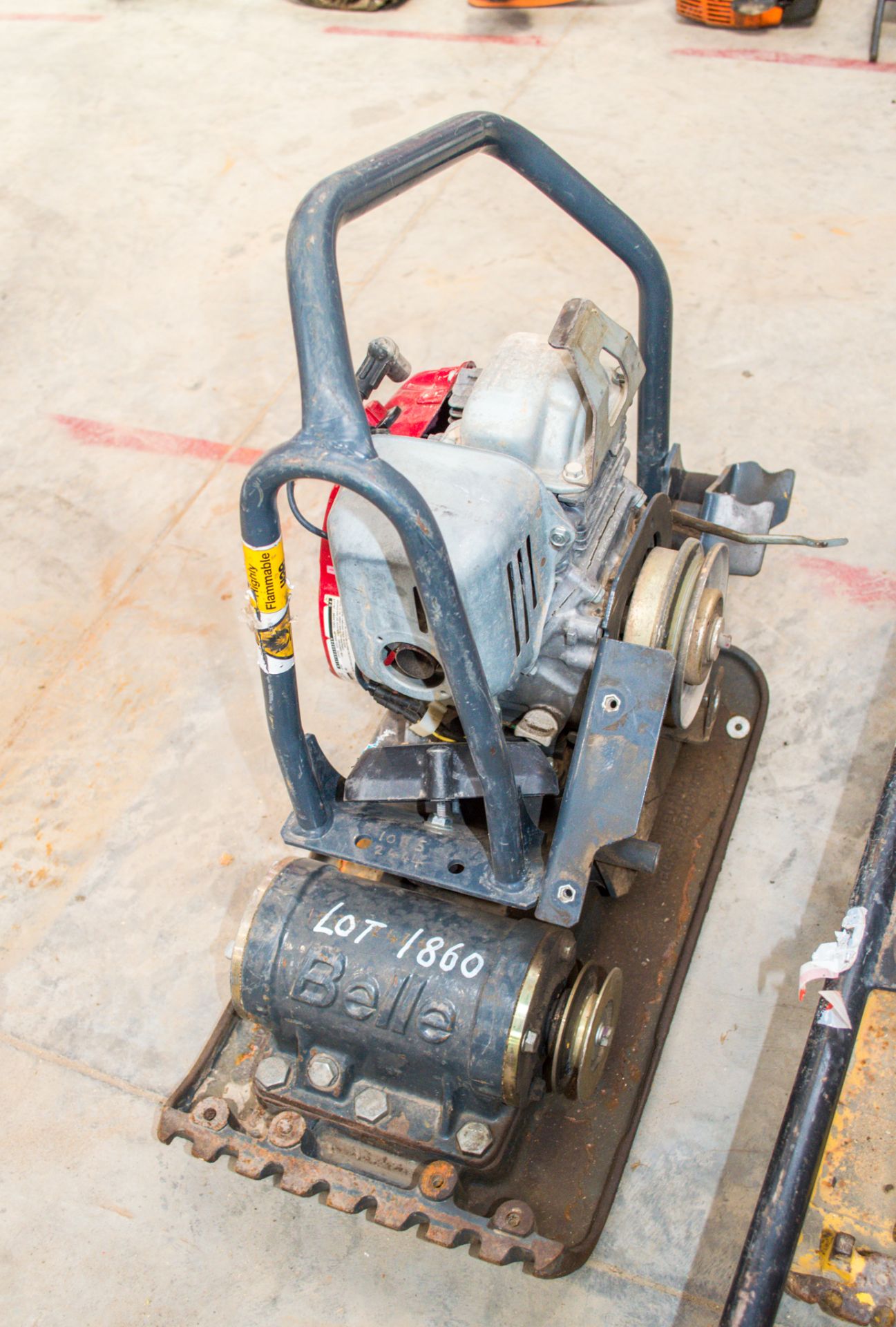 Belle petrol driven compactor plate ** Parts missing **