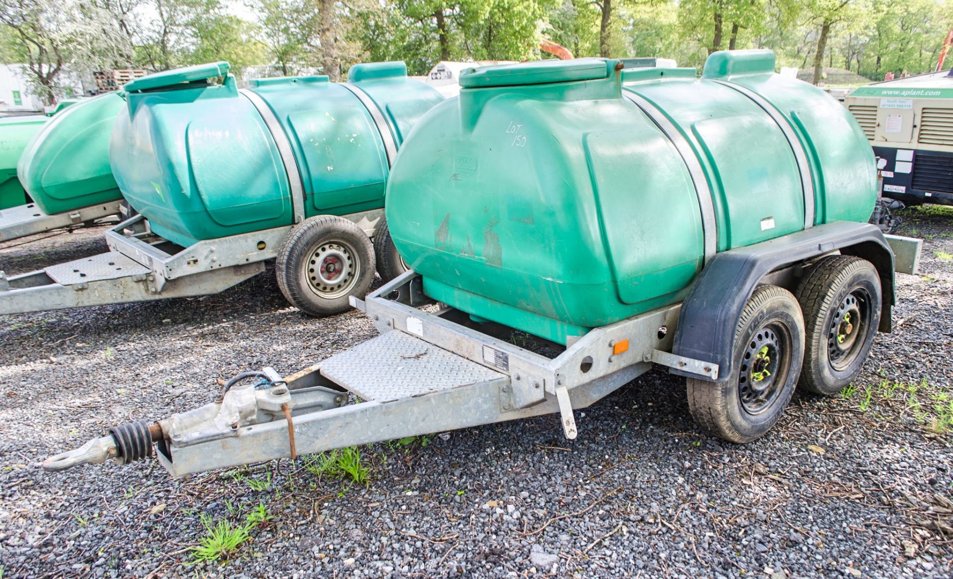 Western 2000 litre fast two tandem axle water bowser A605518