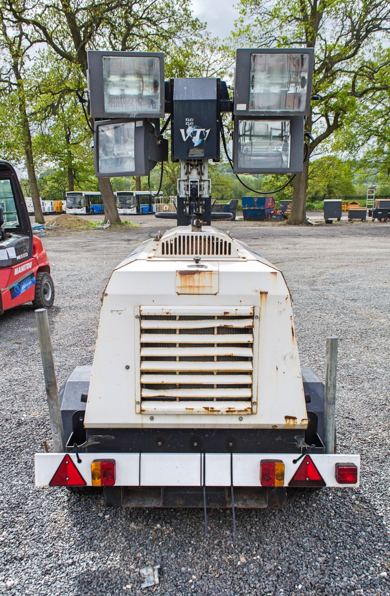Towerlight VT-1 diesel driven fast tow tower light Year: 2011 S/N: 1101741 Recorded hours: 175 ( - Image 4 of 8
