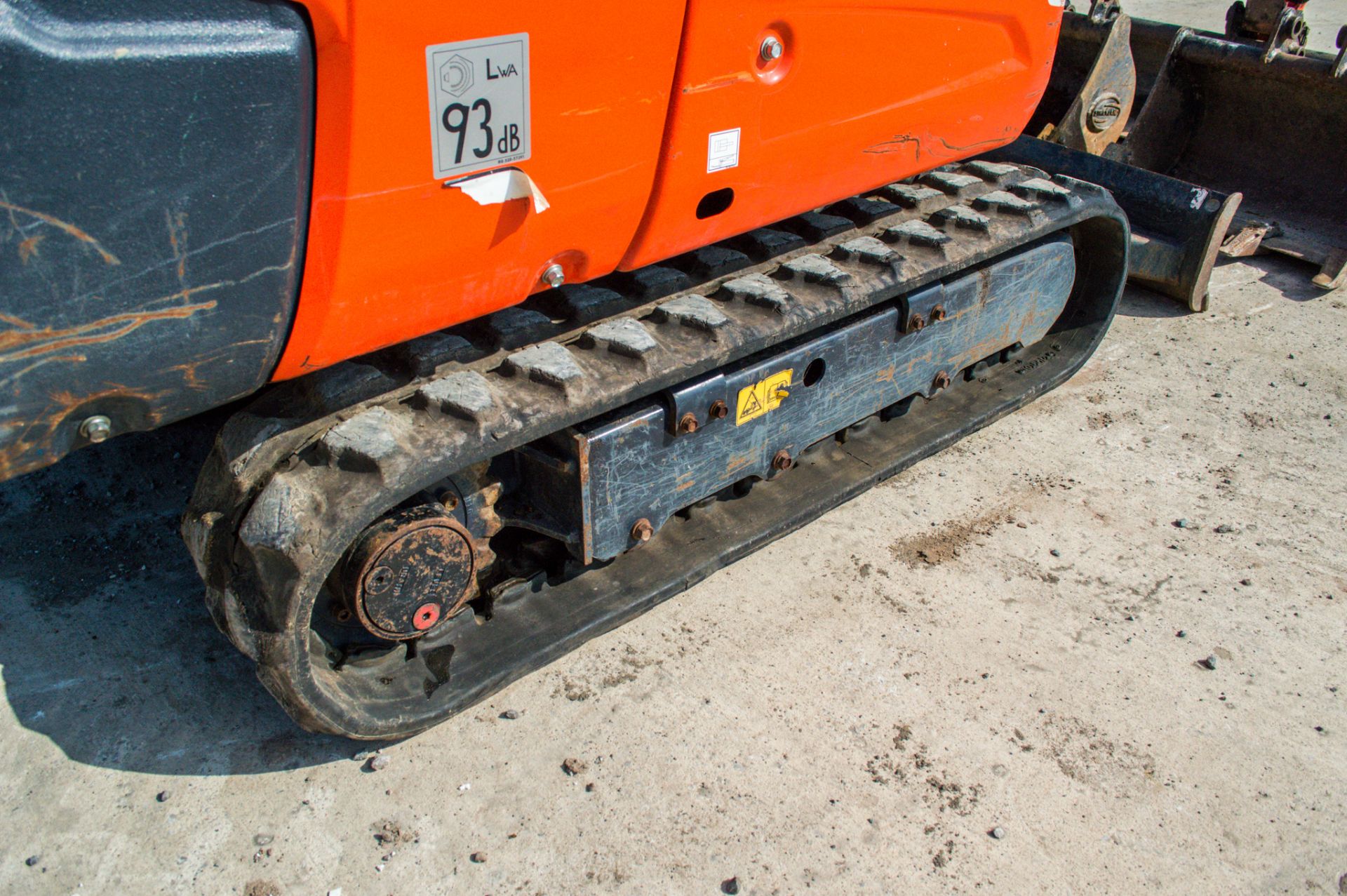 Kubota KX015-4 1.5 tonne rubber tracked mini excavator Year: 2018 S/N: 63212 Recorded Hours: 577 - Image 10 of 20