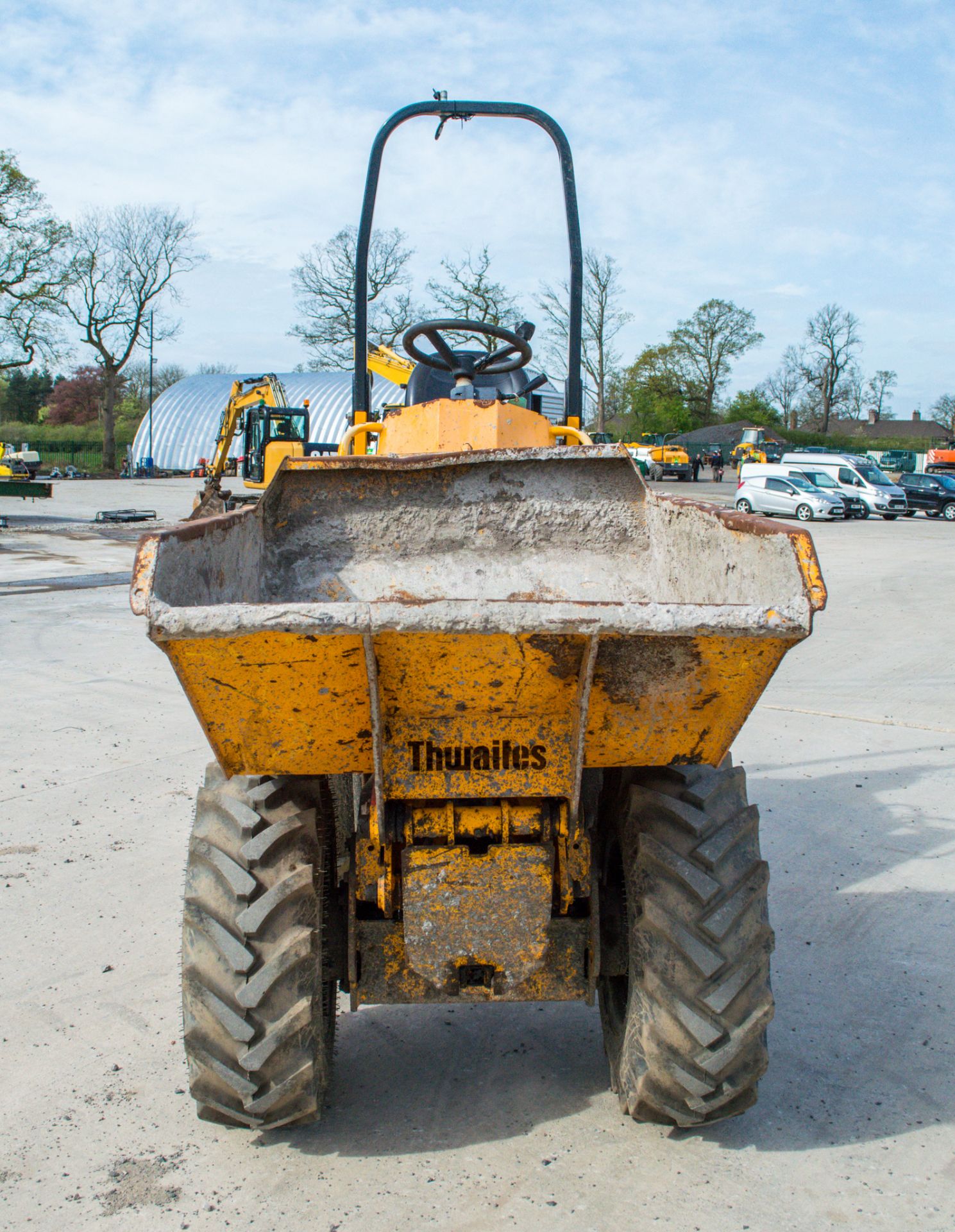 Thwaites 1 tonne hi-tip dumper Year: 2014 S/N: 17C7369 Recorded Hours: 1684 A634832 - Image 5 of 22