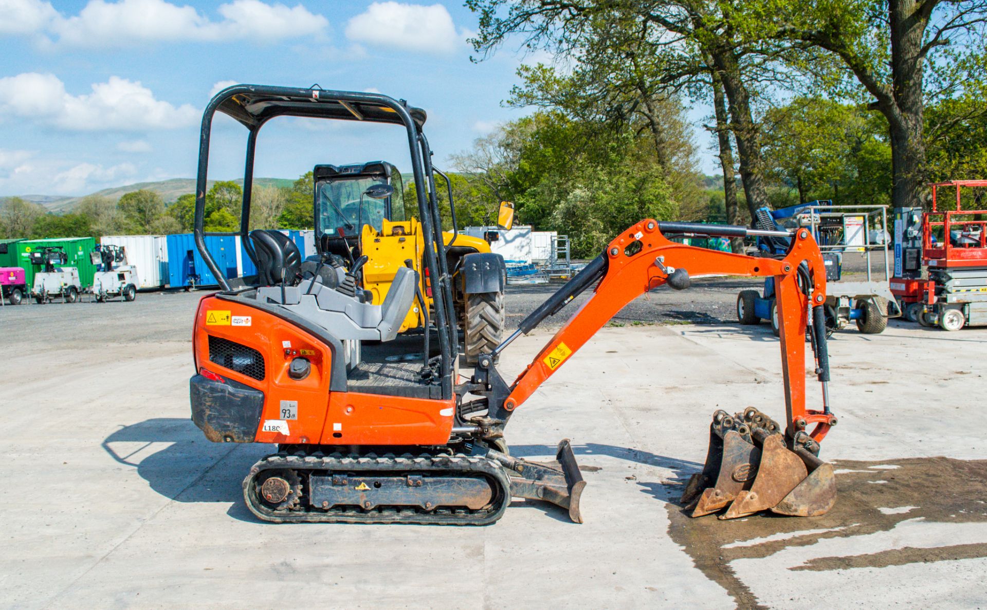 Kubota KX015-4 1.5 tonne rubber tracked mini excavator Year: 2018 S/N: 63471 Recorded Hour: 933 - Image 8 of 20