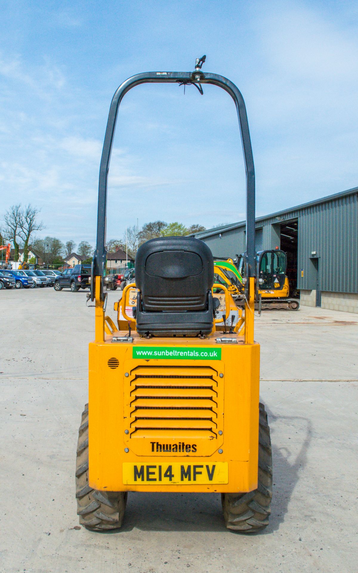 Thwaites 1 tonne hi-tip dumper Year: 2014 S/N: 17C7369 Recorded Hours: 1684 A634832 - Image 6 of 22