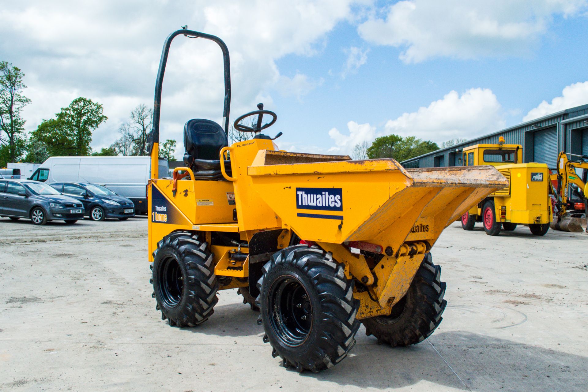 Thwaites 1 tonne high tip dumper Year: 2018 S/N: E4755 Recorded hours: 364 XL1810005 - Image 2 of 21