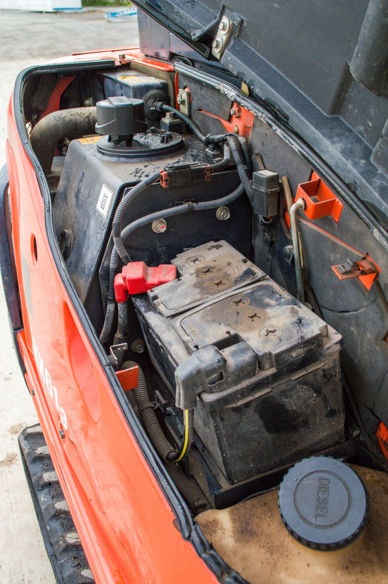 Kubota KX61-3 2.6 tonne rubber tracked excavator Year: 2014 S/N: 80677 Recorded Hours: 3027 piped, - Image 20 of 22