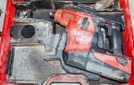 Hilti TE30-A36 36v cordless rotary hammer drill c/w battery and carry case ** No chuck or charger **