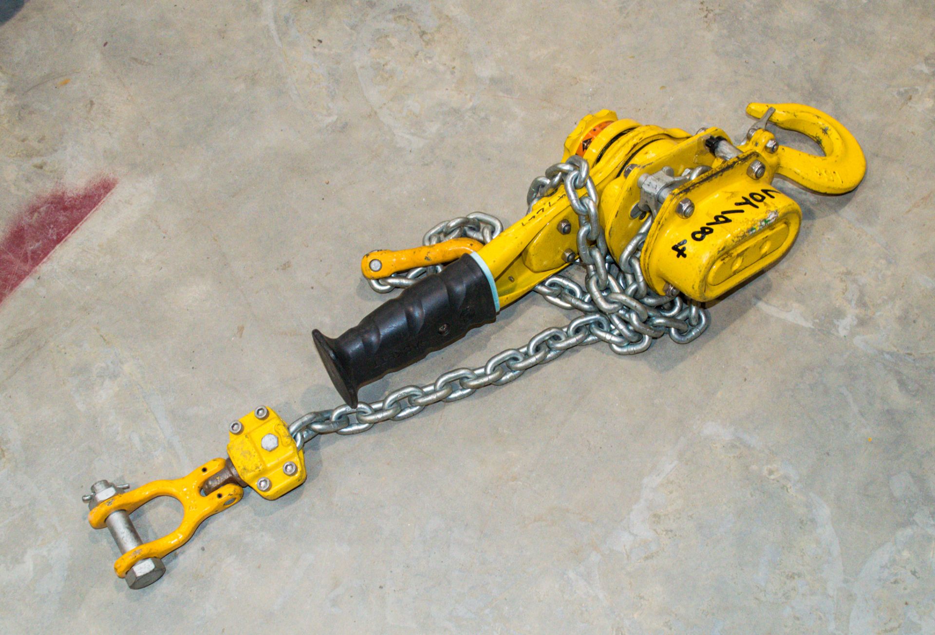 Hackett 1.5 tonne lever hoist A849229