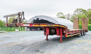 King GTS44 13.6 metre step frame low loader trailer Year: 2012 VIN: SKMGTSZ44CKT11438 S/N: