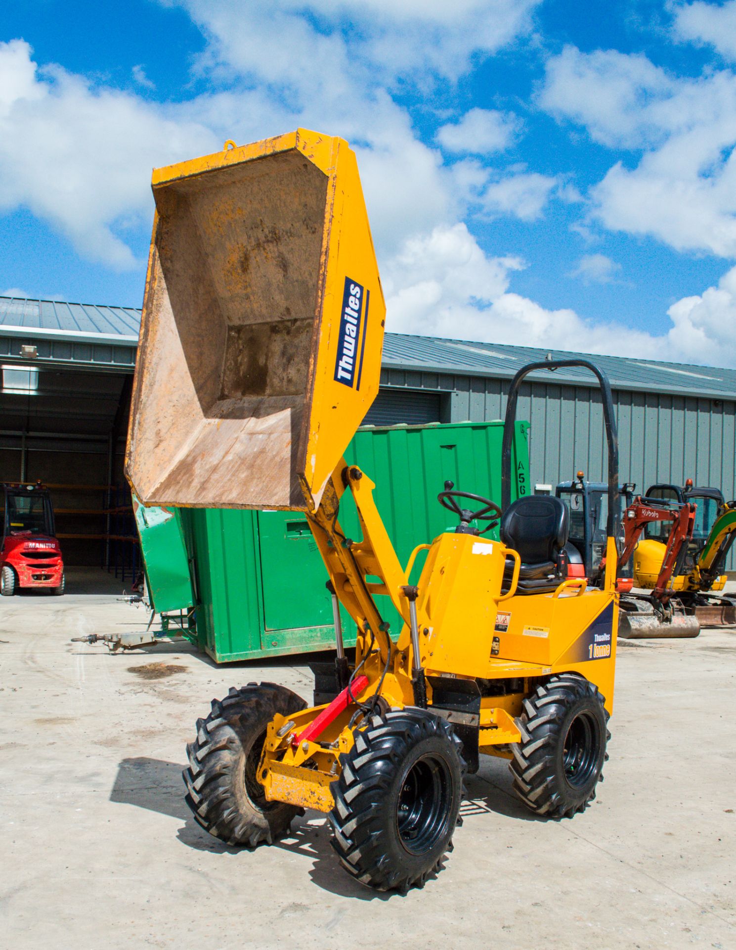 Thwaites 1 tonne high tip dumper Year: 2018 S/N: E4755 Recorded hours: 364 XL1810005 - Image 13 of 21