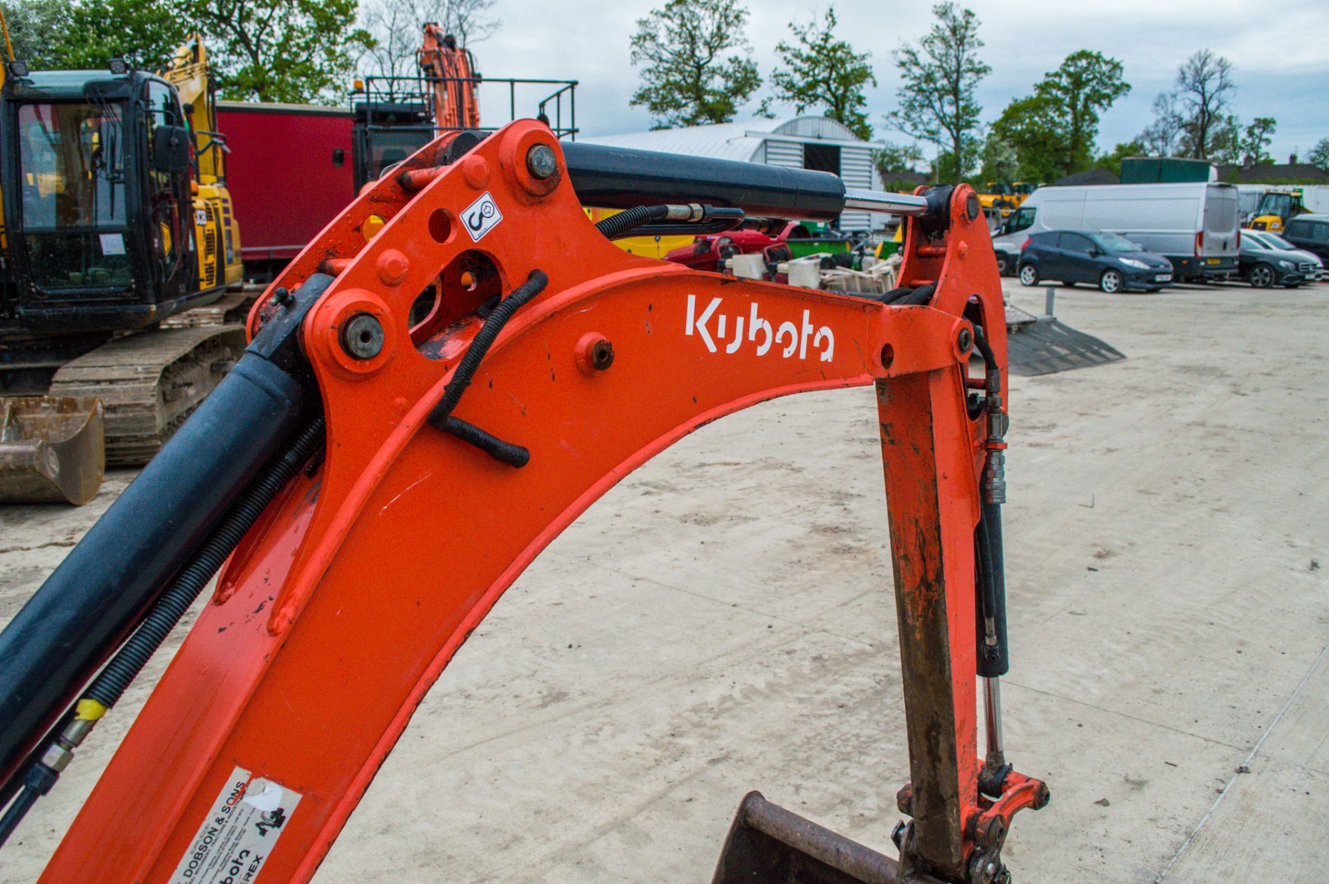 Kubota KX015-4 1.5 tonne rubber tracked mini excavator Year: 2015 S/N: 58351 Recorded Hour: 2561 - Image 11 of 21