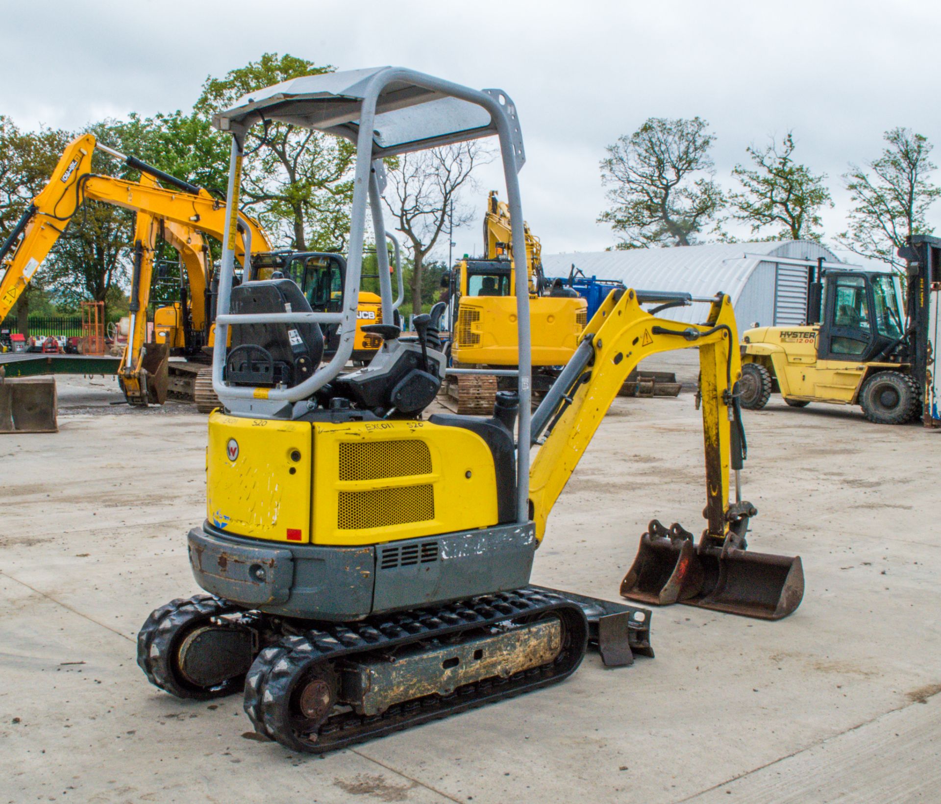 Wacker Neuson EZ17 1.7 tonne rubber tracked mini excavator Year: 2018 S/N: L03222 Recorded Hours: - Image 3 of 20