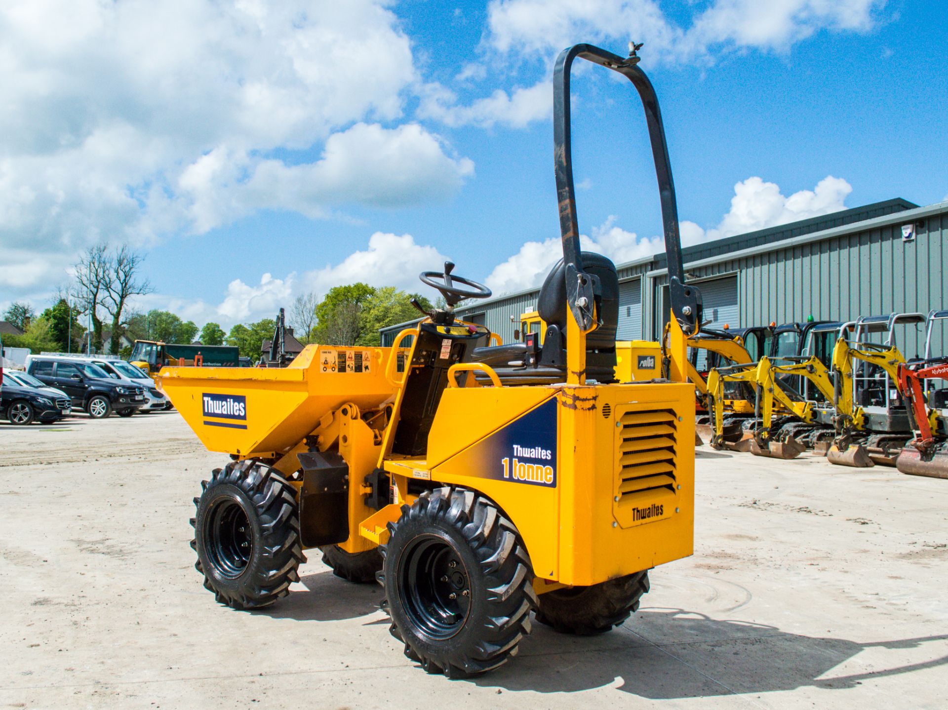 Thwaites 1 tonne high tip dumper Year: 2018 S/N: E4755 Recorded hours: 364 XL1810005 - Image 4 of 21