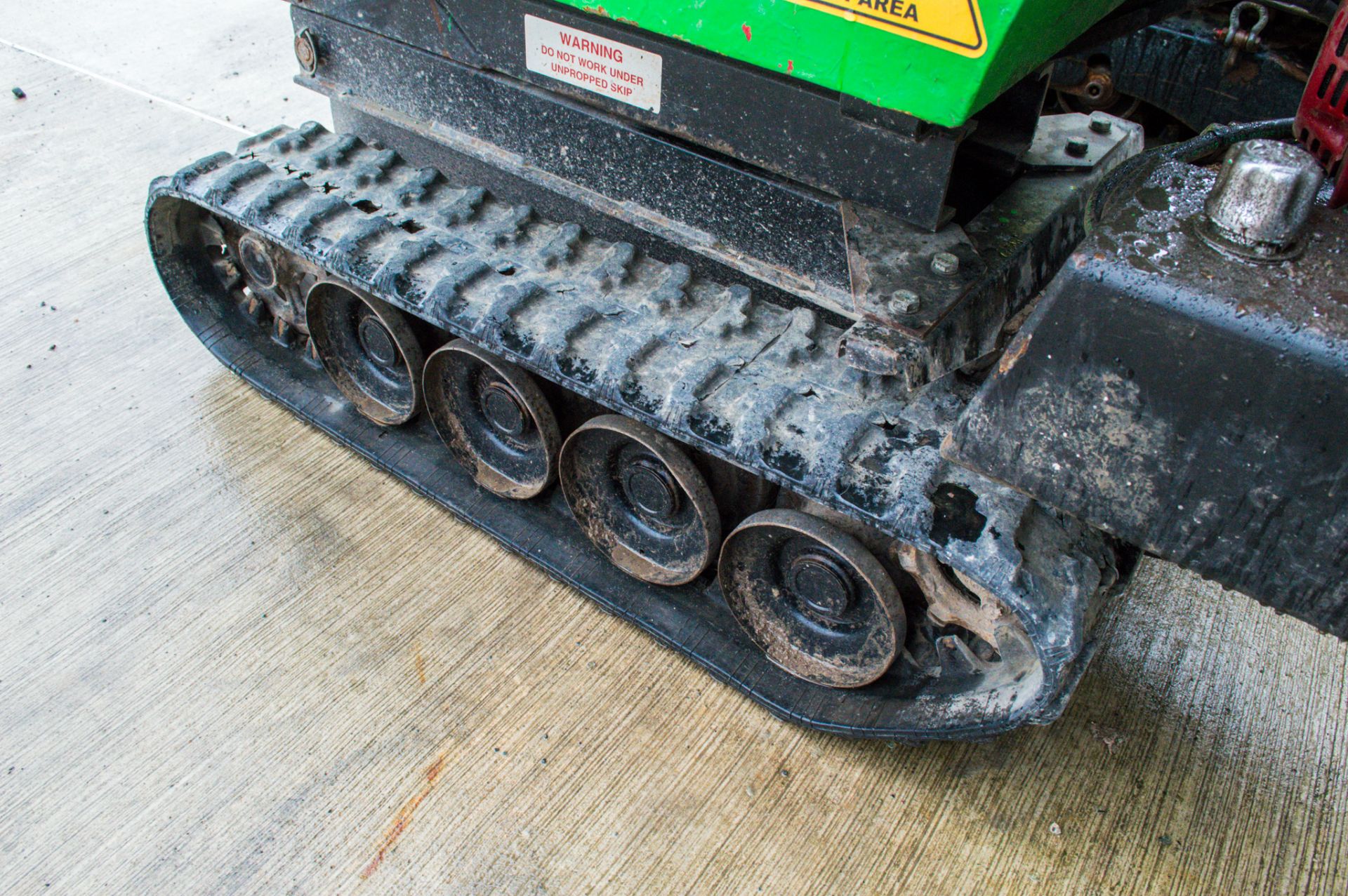 TD500 petrol driven walk behind hi tip rubber tracked dumper A699734 - Image 10 of 16