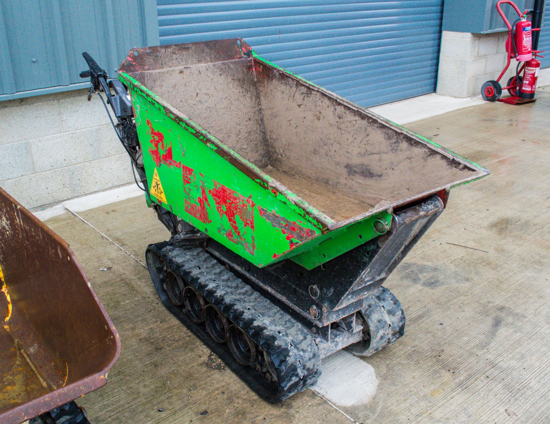 TD500 petrol driven walk behind hi tip rubber tracked dumper A699734 - Image 2 of 16