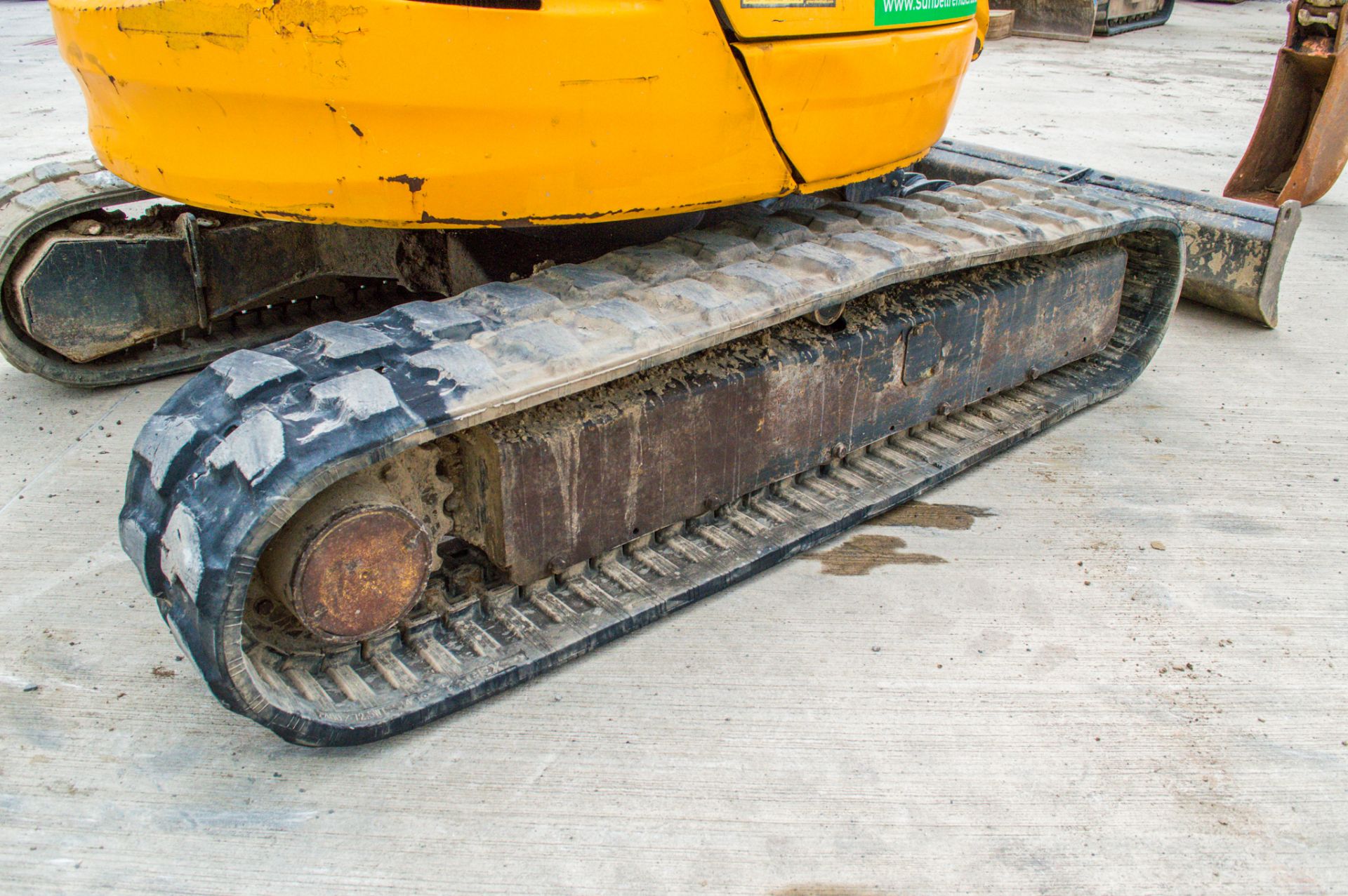 JCB 8050 RTS 5 tonne rubber tracked midi excavator  Year: 2013 S/N:01741891 Recorded Hours: 3151 - Image 9 of 25