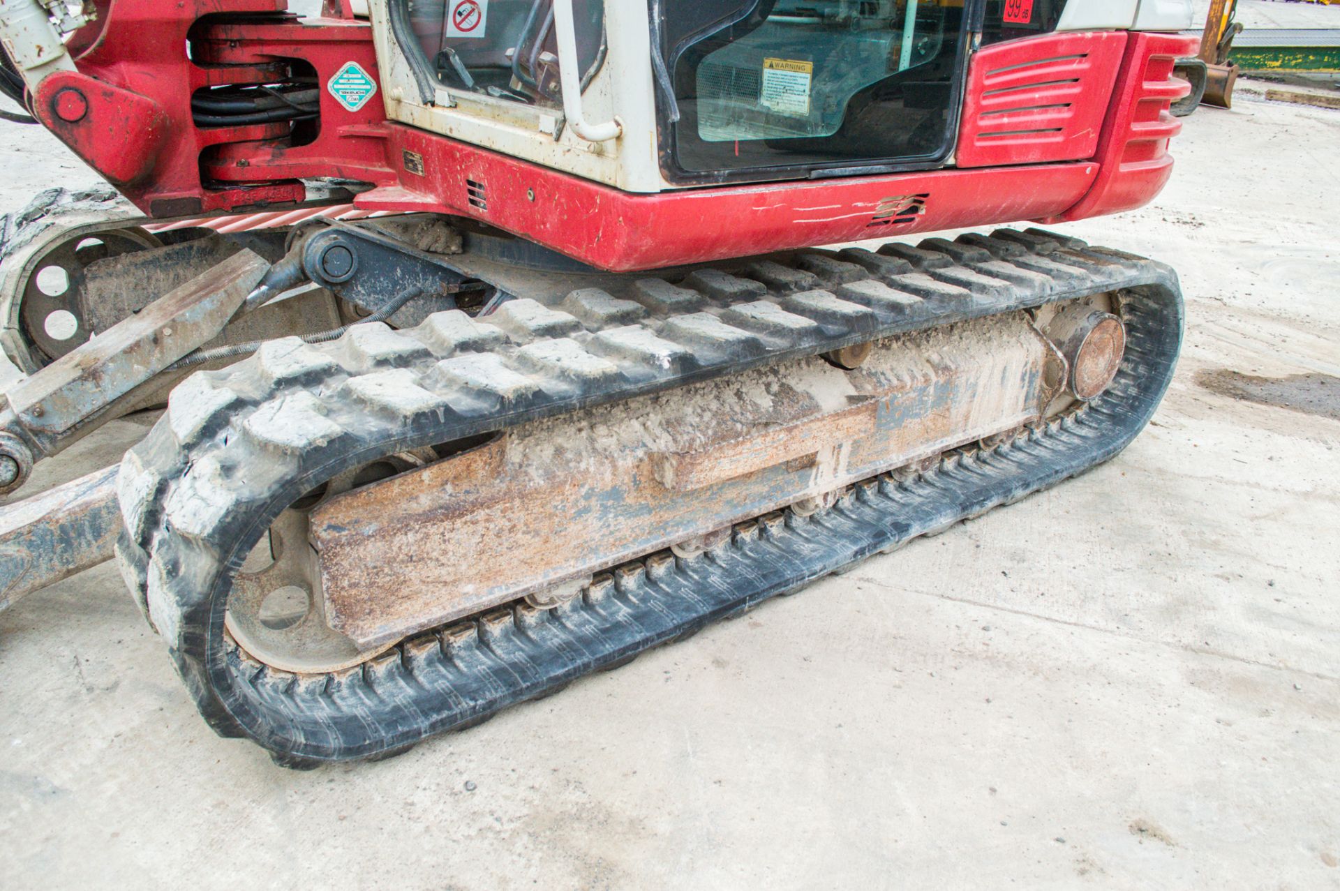 Takeuchi TB290 8.5 tonne rubber tracked excavator Year: 2015 S/N: 200107 Recorded Hours: 7596 Air - Image 9 of 24